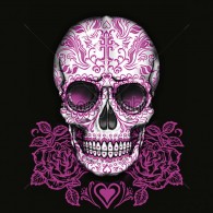 Pink Sugar Skull